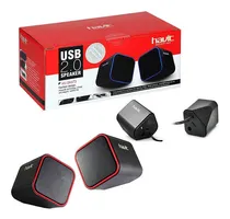 Comprar Parlante Con Cable Multimedia Havit Hv-sk473 Negro\u002Frojo