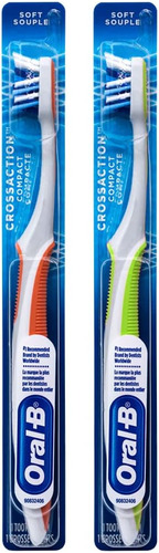 Cepillo De Dientes Compacto Oral-b Crossaction, 23 Suaves (l