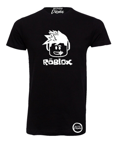 Polera De Hombre Manga Corta Roblox Rostro