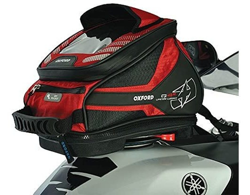 Bolso Depósito Moto Oxford Ol291 Rojo 4 L.