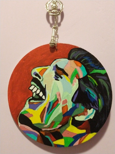 Freddie Mercury Queen Colgante Para Pared Artesanal