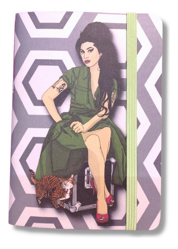 Libreta Amy Winehouse By Vive Arte