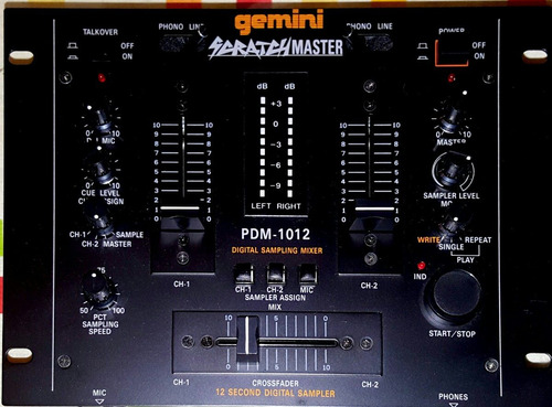 Gemini Scratch Master Pdm-1012 - Nueva!