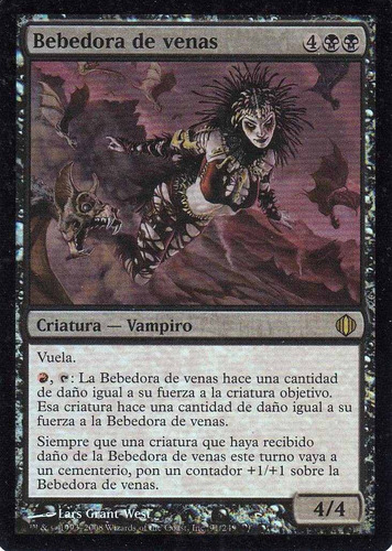 Carta Magic Bebedora De Venas Foil