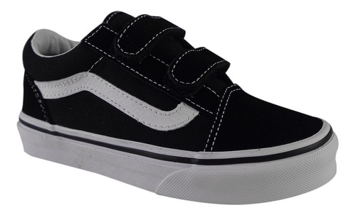 Tenis Para Niño Vans Old Skool V Negro