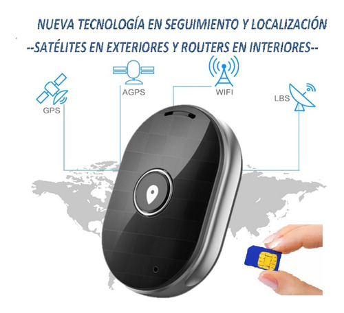 Imagen 2 de 9 de Compa Mp6 Micro Localizador Gps S O S Personas Valores Espía
