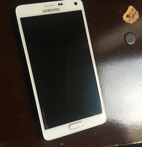 Samsung Galaxy Note 4 Branco Seminovo Excelente+capa+pelicul