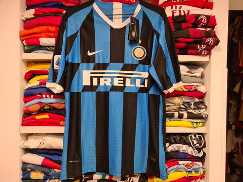 Camisa Internazionale Home 19-20 Lautaro 10 Calcio Jogador