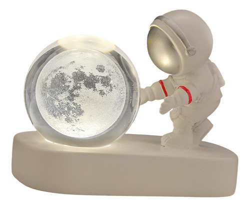 Luz De Noche Con Bola De Cristal 3d, Lámpara De Noche De