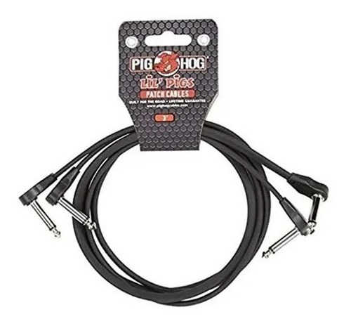 Cable Para Parcheo 91 Cm (2 Pzas) Pig Hog Phlsk3bk