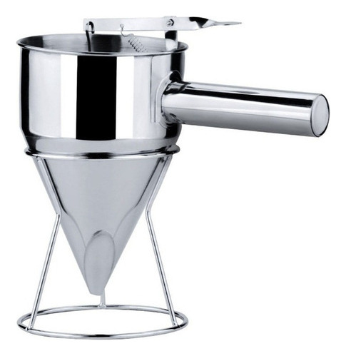. Dispensador De Embudo De Acero Inoxidable For Cupcakes Y