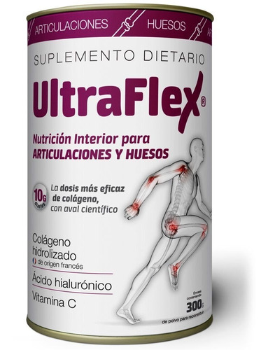 Colageno Hidrolizado Ultraflex Para Huesos Y Articulación