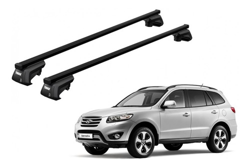 Barras Thule Hyundai Santa Fe 10-12 Re / Smartrack Xt Square