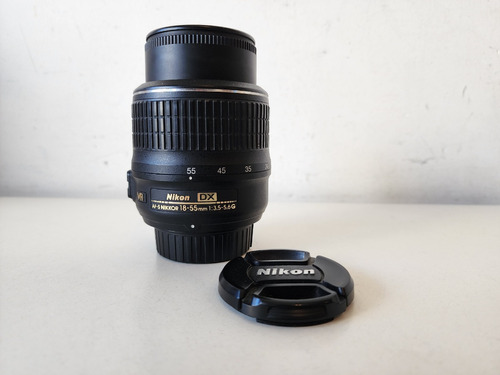 Imagen 1 de 5 de Lente Nikon Af- S Nikkor Lens 18-55 Mm Con Tapa Usado 