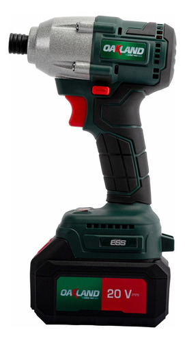 Atornillador De Impacto Inalambrico Color Verde oscuro Frecuencia 50