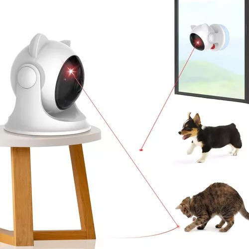 Laser Led Para Mascotas Juego Automatico Gatos Y Perros
