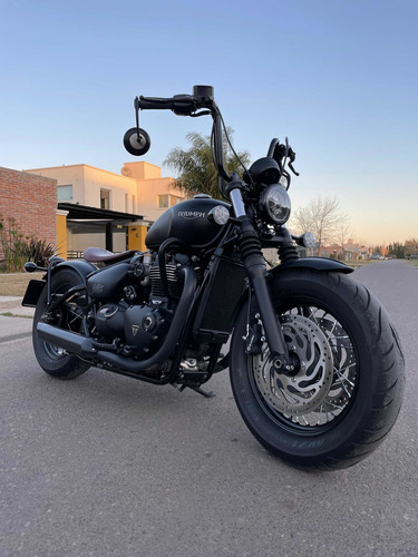 Imagen 9 de 19 de Triumph Bobber Black