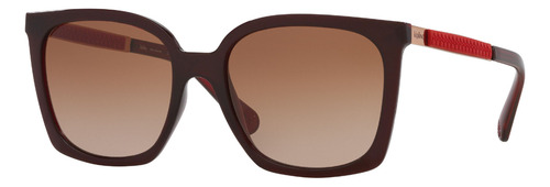 Lentes De Sol Kipling Kp4080m260 Color Marrón Lente Marrón Varilla Dorado Armazón Rojo Diseño Lentes De Sol Kp4080 Translucent Dark Red Kipling