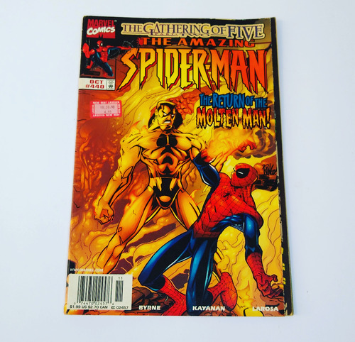 Gibi Hq The Amazing Spider Man 440 Out 1998 Homem Aranha 
