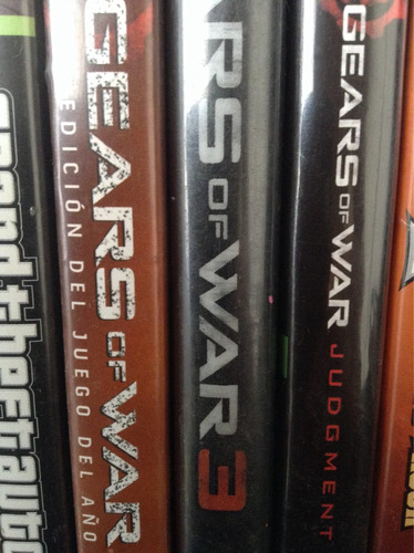 Codigos De Gears Of War 1,2,3 Y Judgment Xbox360-xboxone
