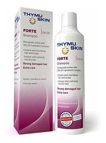 Champú, Shampoo Para Cabe Thymuskin Forte Champú Limpiador (