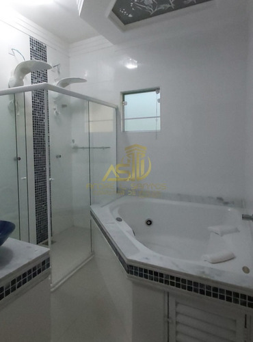 Als013 - Casa Altíssimo Padrão - 50 Metros Do Mar - Vila Caiçara Praia Grande - 17