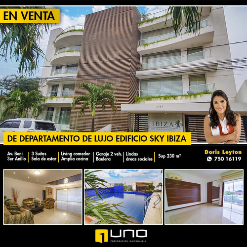 Departamento De Lujo  En Venta En Edificio Sky Ibiza