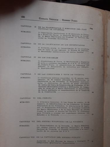 Viviendas En El Uruguay - Plan Nacional- Cooperativas 1975 (Usado)