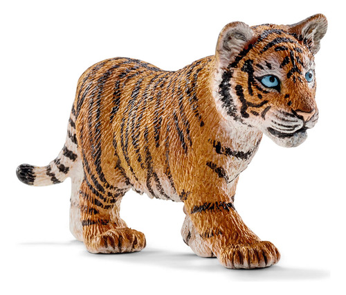 Figura De Animal Schleich Vida Salvaje Cachorro De Tigre Color Del Pelaje