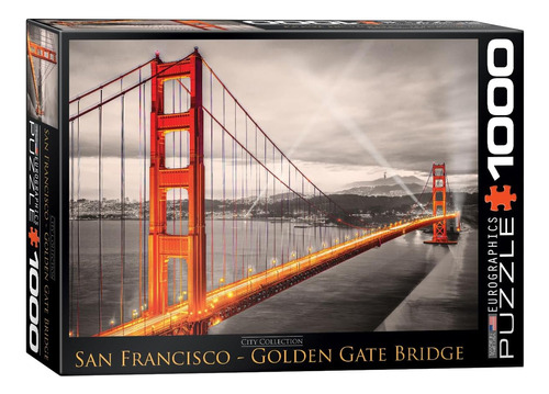 Rompecabezas Eurographics Con El Puente Golden Gate De San F