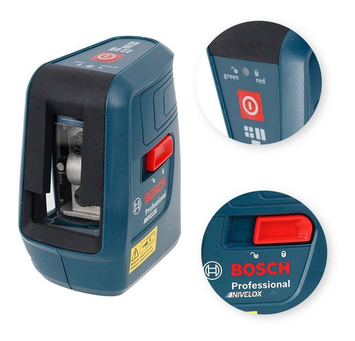 Nível Laser 3 Linhas Vermelhas 15m Bosch Nivelox Gll3x