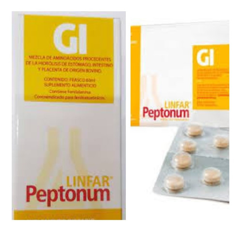 Gi Gastrointestinal Linfar Peptonas Amp/gotas/comp