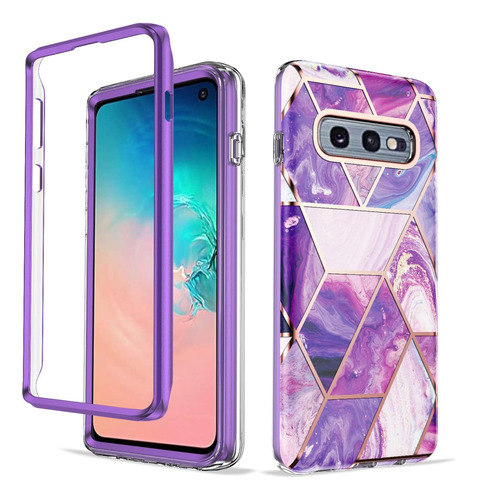 Asuwish Funda Para Teléfono Samsung Galaxy S10e Cubierta De