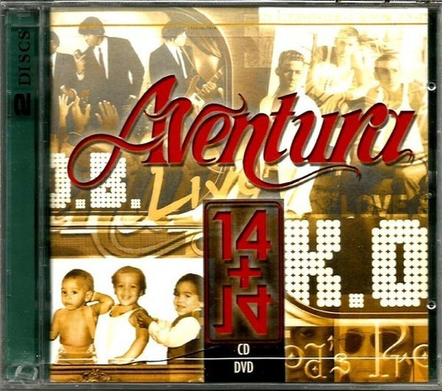 Aventura 14+14 Cd+dvd Nuevo Y Sellado