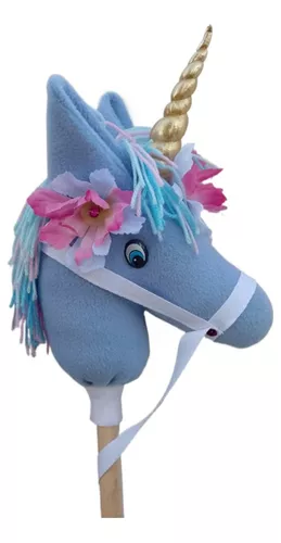  Piñata Unicornio cabeza + palo : Juguetes y Juegos