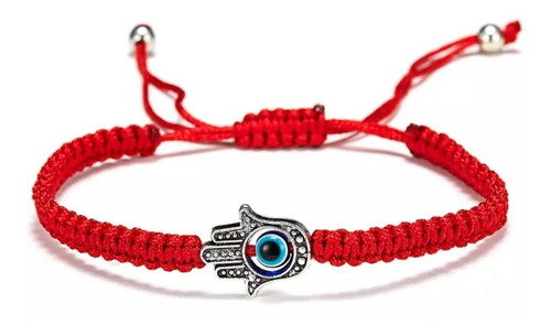 Pulsera Hilo Mano Fatima, Hamsa, Mirian, Ojo Turco Amuleto