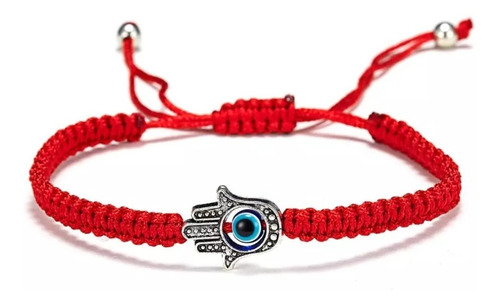 Pulsera Hilo Mano Fatima, Hamsa, Mirian, Ojo Turco Amuleto