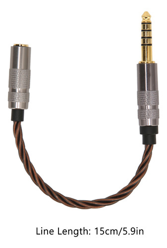 Cable Para Auriculares Chapado En Oro Alta Resolución