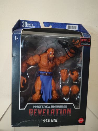 He Man Motu Revelations Beast Man Mattel Master Universe (Usado)