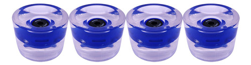 Ruedas De Skate De 70 Mm Ruedas Longboard Soft Freeride Led