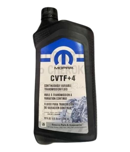 Aceite Transmision Cvtf+4 Mopar Para Jeep Compass 07/17