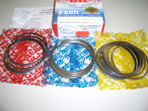 Kit Pistão Aneis Camisa Citroen C3 1.4 8val Flex Tu5jp4