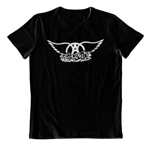 Polera Estampada - Dtf - Rock Logo Aerosmith
