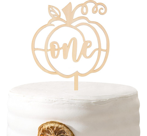 Madre Pumpkin One Cake Topper - Halloween Pumpkin First/1st