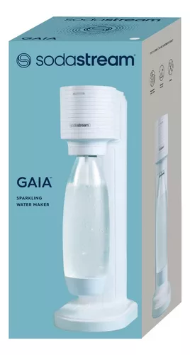 Maquina Soda Stream Gaia White Blanca Con Botella Y Cilindro