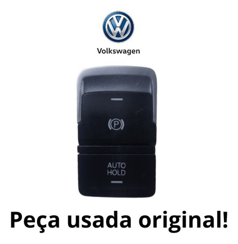 Botão Freio De Mão Elétrico Volkswagen Golf 2014/2019