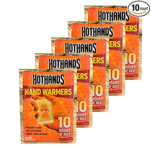 Hothands Calentadores De Mano, 10 Count (5 Pack Con 2 Calent