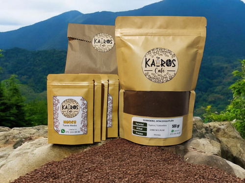 Cafe Kairos, Tueste Medio Alto, En Grano