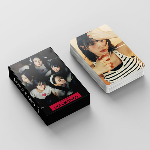 55 Photocards Le Sserafin - Unforgiven