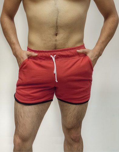 Short Redondo Hombre Slim Algodón Corto